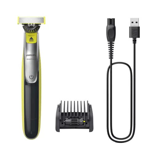 Aparat de ras electric Philips OneBlade 360 QP2734/23 (Verde)