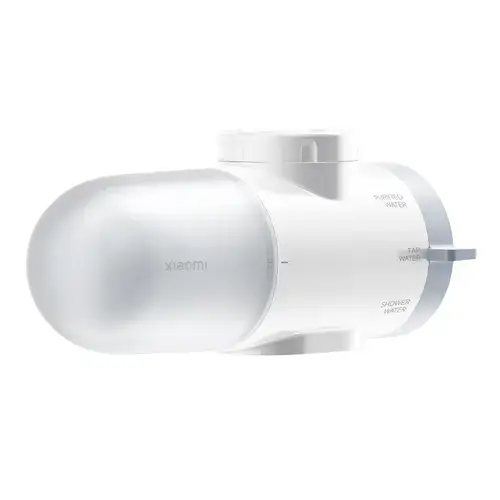 Sistem de filtrare apa pe robinet Xiaomi Faucet BHR9098GL, 3.4 l/min, Filtrare in 5 etape (Alb)