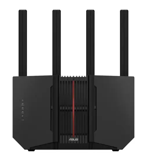 Router Wireless ASUS RT-BE92U, Gigabit, WI-Fi 7, Tri Band 1032 + 2882 + 5764 Mbps, USB 3.2 Gen1 (Negru)