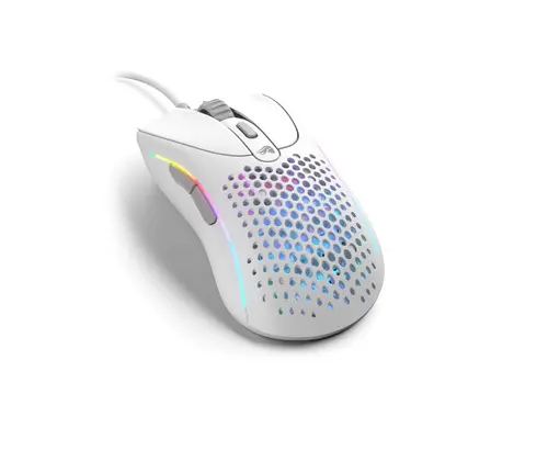 Mouse Gaming Glorious Model D 2, Wired, USB, RGB (Alb)