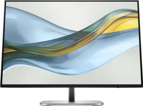 Monitor IPS LED HP 24inch S5 PRO 524PN, WUXGA (1920 x 1200), HDMI, DisplayPort, Pivot, 100 Hz, 5 ms (Negru/Argintiu)
