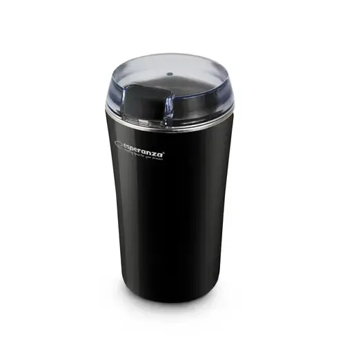 Rasnita cafea ESPERANZA Ristretto EKC008K, capacitate 70g, inox, 17cm inaltime (Negru)