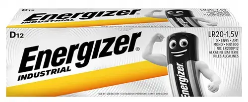 Baterii industriale D Energizer, 12 buc/cutie