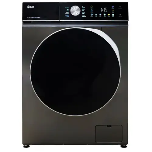 Masina de spalat rufe LDK Queen2 814DITSS, Clasa A, Capacitate 8 Kg, 1400 rpm, 16 programe, Control Touch, Steam, Super Spa, Storm Wash, Night wash, My Cycle, Amanare pornire, Motor Inverter (Antracit)