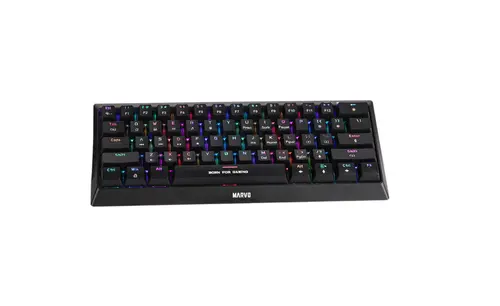 Tastatura Gaming Marvo KG962G RGB Black Blue Switch Mecanica, USB (Negru)