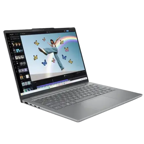 Laptop Lenovo IdeaPad Slim 5 14AHP10 (Procesor AMD Ryzen™ 7 8845HS (16M Cache, up to 5.1 GHz) 14inch WUXGA, 16GB DDR5, 1TB SSD, AMD Radeon 780M Graphics, Gri)