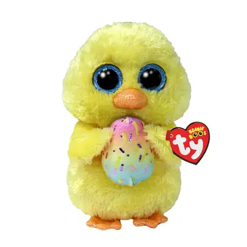 Jucarie de plus Ty Pui, 15 cm (Galben)