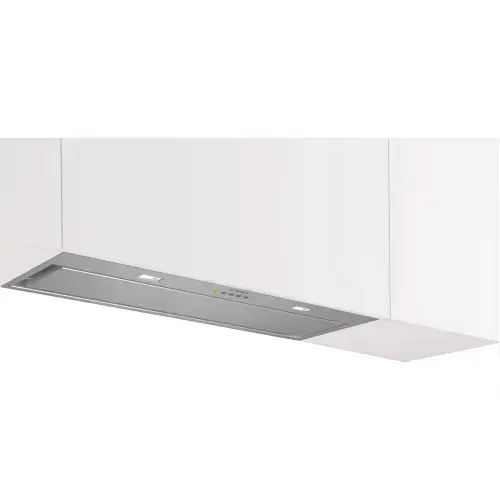 Hota incorporabila Bosch DLN87AC50, Putere de absorbtie 745 mc/h, Iluminare LED, Clasa A, 86 cm (Inox)