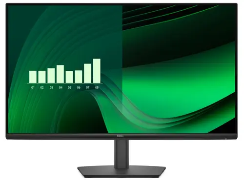 Monitor IPS LED 27inch DELL E2725HM, Full HD (1920 x 1080), VGA, HDMI, DisplayPort, 100 Hz, 5 ms (Negru)