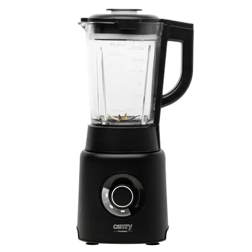 Blender de masa Camry CR 4089, 2000 W, Pahar sticla 1.7 l, Functie zdrobire gheata (Negru)