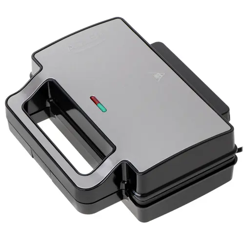 Sandwich maker 2in1 Adler AD 3073, 1400 W, Placi interschimbabile gratar/sandwich (Negru)