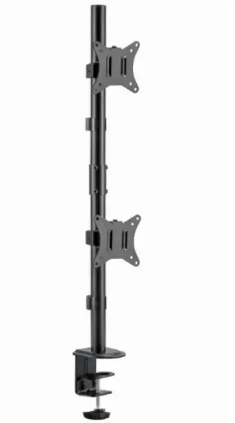 Suport monitor Gembird MA-D2-02, 17”-32”, 9kg (Negru)
