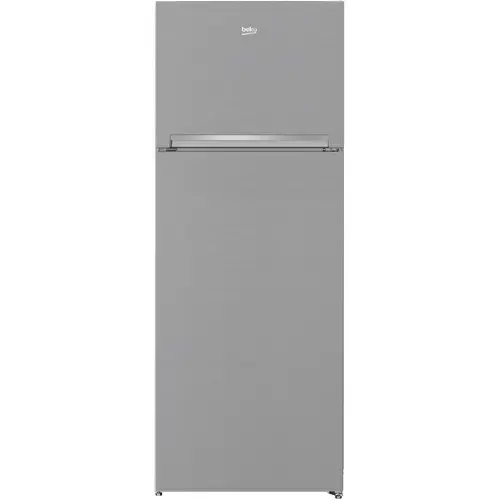 Frigider cu doua usi BEKO RDNE455K40XBN, No Frost, 406 l, H 185 cm, Clasa E (Argintiu)