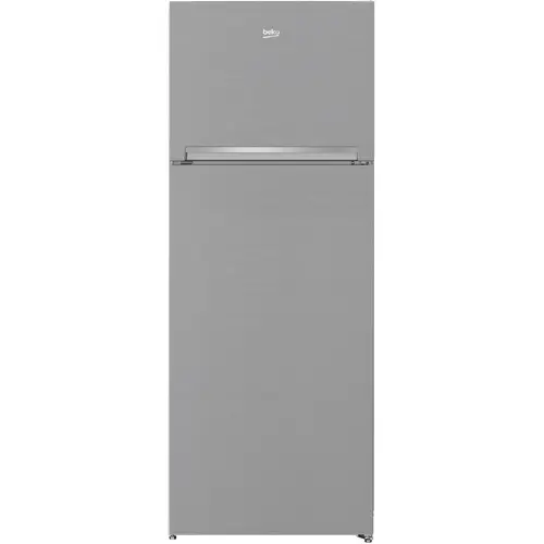 Frigider cu doua usi BEKO RDNE455K40XBN, No Frost, 406 l, H 185 cm, Clasa E (Argintiu)