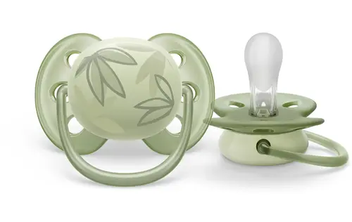 Suzeta Philips Avent Ultrasoft Premium SCF092/02, 0-6 luni (Verde)