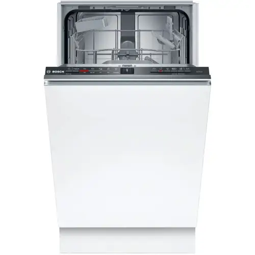 Masina de spalat vase incorporabila Bosch SPV2HKX42E, 10 seturi, 5 programe, Clasa E, Home Connect, 45 cm (Alb)