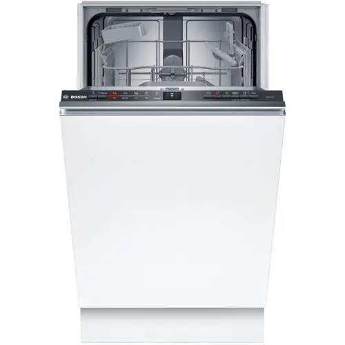 Masina de spalat vase incorporabila Bosch SPV2HKX42E, 10 seturi, 5 programe, Clasa E, Home Connect, 45 cm (Alb)