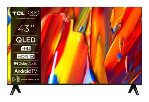 Televizor QLED TCL 109 cm (43inch) 43V5C, Full HD, Smart TV, WiFi, CI+