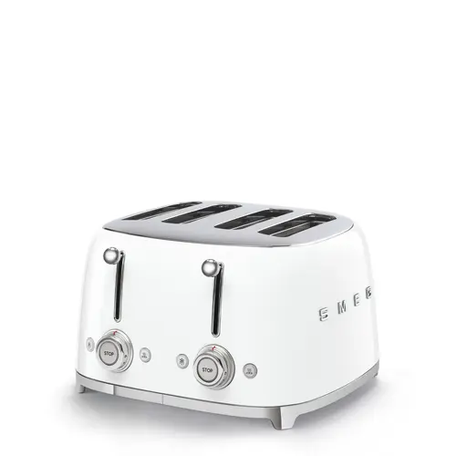 Prajitor de paine Smeg TSF03WHEU, 2000 W, 6 trepte (Alb)