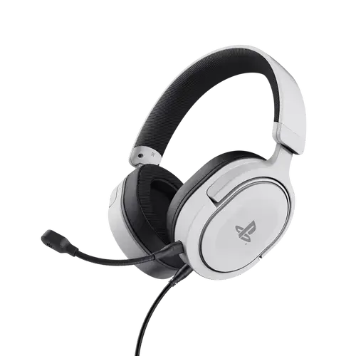 Casti Trust GXT 498W Forta, Jack 3.5 mm, Microfon (Alb)