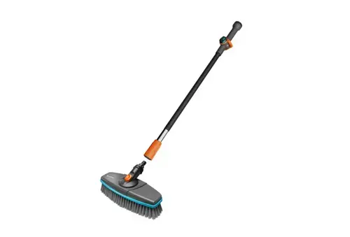 Perie de spalare Gardena Cleansystem, Maner 27 x 101 cm (Negru)