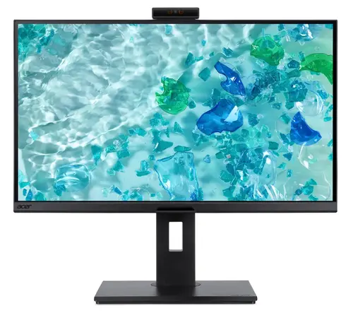 Monitor IPS LED Acer 27inch B278UEb, WQHD (2560 x 1440), HDMI, DisplayPort, Boxe, Pivot, Webcam, 100 Hz, 4 ms (Negru)