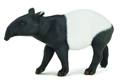 Figurina Papo - Tapir (Alb/Negru)