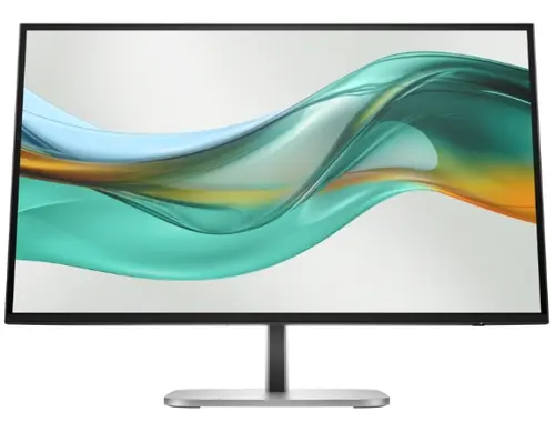 Moniotor IPS LED HP 27inch 527pu, QHD (2560 x 1440), HDMI, DisplayPort, Pivot (Negru/Argintiu)