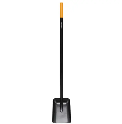 Lopata metalica maner tip inchIinch Fiskars Solid, 1460 mm (Portocaliu/Negru)