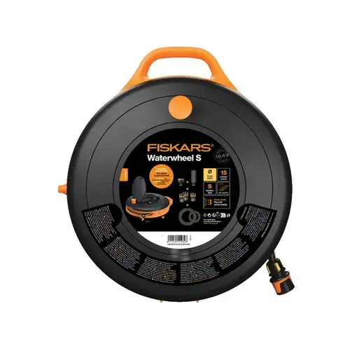 Set tambur Fiskars Comfort S, 1071660, 3/8inch, 15m (Portocaliu/Negru)