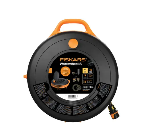 Set tambur Fiskars Comfort S, 1071660, 3/8inch, 15m (Portocaliu/Negru)