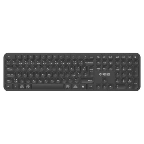 Tastatura Wireless Yenkee EGO, Bluetooth/Wireless 2.4GHz, USB, Tastatura numerica (Negru)