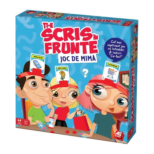 Joc de mima AS Games - Ti-e scris in frunte (Multicolor)