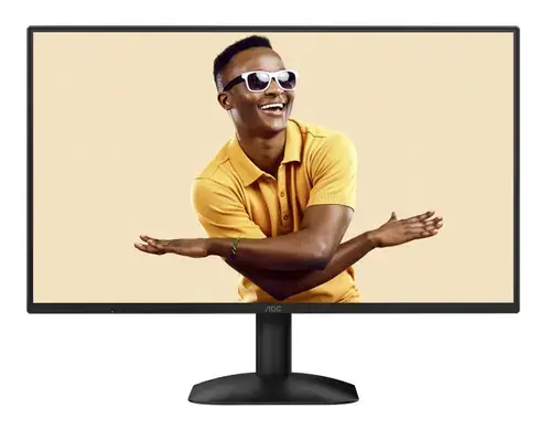 Monitor IPS LED AOC 23.8inch 24B31H, Full HD (1920 x 1080), VGA, HDMI, 120 Hz, 1 ms (Negru)