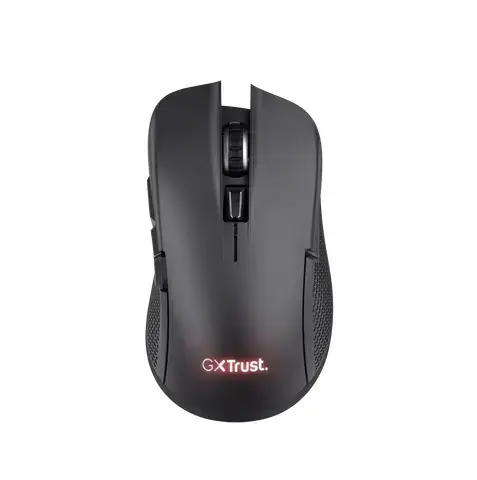 Mouse Trust GXT 931 Ybar, Wired, Wireless 2.4GHz, Bluetooth, iluminare (Negru)