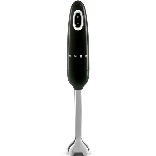 Blender de mana SMEG HBF11BLEU, 700 W, Viteza variabila, Functie Turbo (Negru)