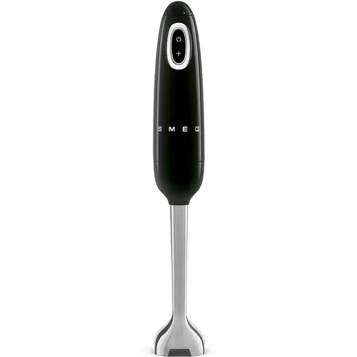 Blender de mana SMEG HBF11BLEU, 700 W, Viteza variabila, Functie Turbo (Negru)