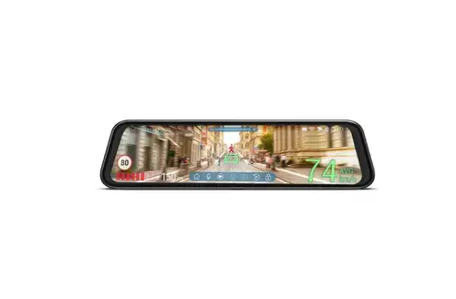 Camera video auto fata-spate NAVITEL MR750 SMART DVR, 2K 2560x1440, Ecran tactil 11.9inch, GPS, Senzor G, Wi-Fi (Negru)