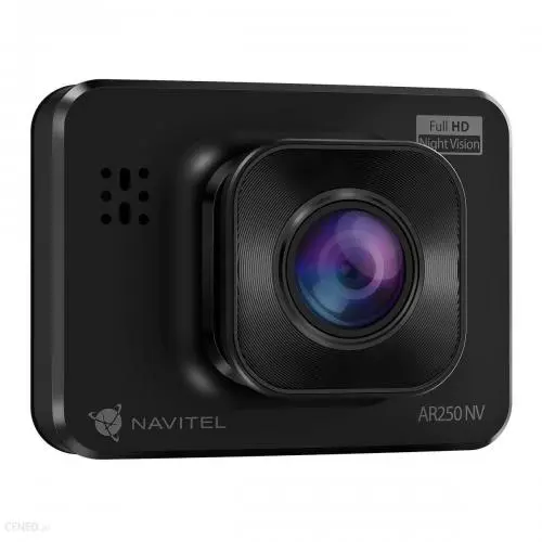 Camera video auto NAVITEL AR250 NV, Full HD 1920x1080, 30 FPS, Ecran TFT 2inch, Senzor G, Microfon si Difuzor (Negru)
