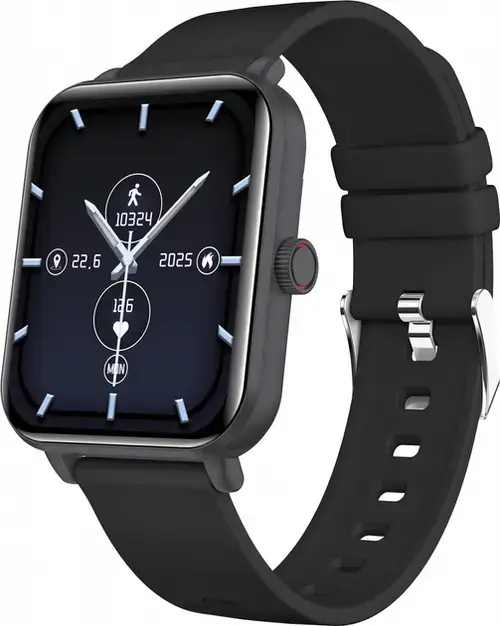 Smartwatch myPhone Watch Classic 2, Bluetooth, Pulsoximetru, Presiunea sangelui, IP65 (Argintiu)