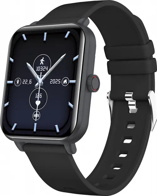 Smartwatch myPhone Watch Classic 2, Bluetooth, Pulsoximetru, Presiunea sangelui, IP65 (Argintiu)