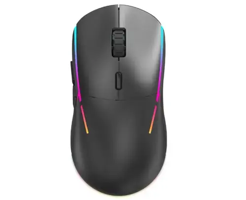 Mouse Gaming Yenkee Samurai, Wireless 2.4GHz, iluminare RGB (Negru)