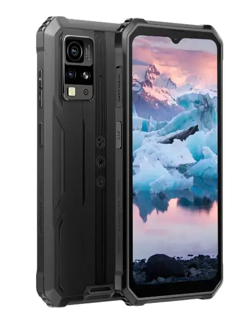 Telefon Mobil Blackview BV4800 Pro, Procesor Unisoc T606, Ecran IPS LCD touchscreen 6.56inch, 4GB RAM, 128GB Flash, Camera Duala 16 + 2 MP, Wi-Fi, 4G, Dual Sim, Android (Negru)