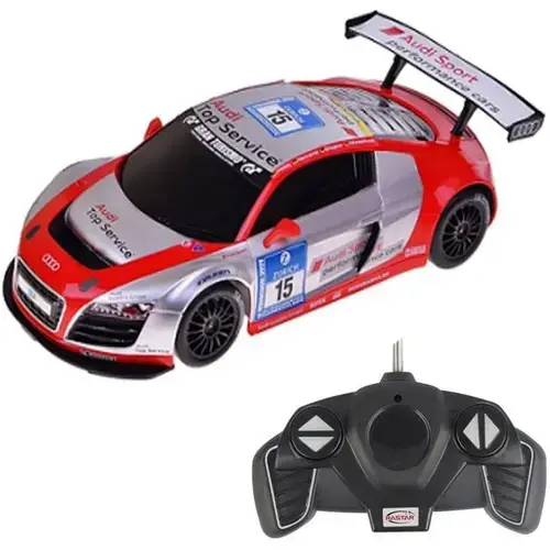 Masinuta cu telecomanda Rastar RC - Audi R8 LMS Performance 1:18, Viteza maxima 10 km/h