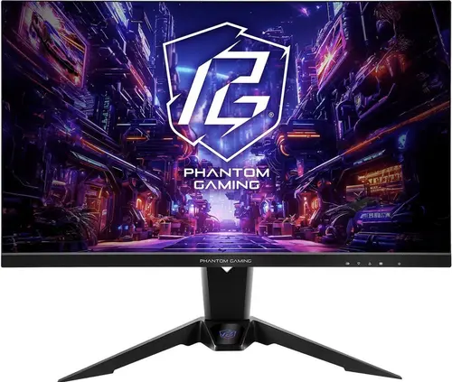 Monitor Gaming IPS LED ASRock 27inch PG27FFX2A, Full HD (1920 x 1080), HDMI, DisplayPort, Boxe, 520 Hz, 1 ms (Negru)
