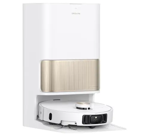 Robot de aspirare Dreame L40s Pro Ultra RLL74CE-WH, detectare a obstacolelor, depasire obstacol 4CM, perie dubla anti-incurcare, aspirare 19000Pa (Alb)