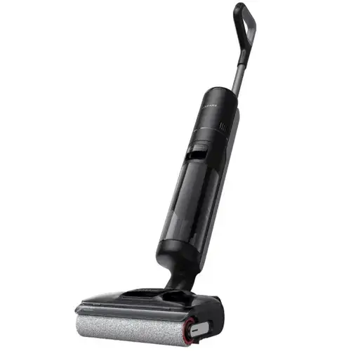 Aspirator vertical Dreame H12 Pro Flexreach, Autonomie 35 minute, 300 W, 18.000 Pa, Rezervor 0.9 l, Ecran LED (Negru)