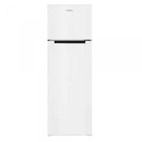 Frigider cu doua usi Samus SW346E, 248 l, Clasa E, Lumina LED, Usi reversibile (Alb)