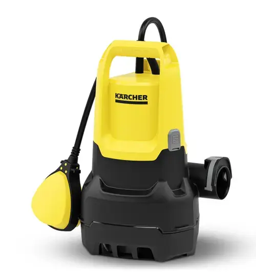 Pompa submersibila pentru ape murdare Karcher 1.645-820.0, 0.7bar, 1 1/2inch (Galben/Negru)