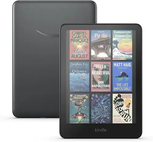 eBook Reader Amazon Kindle Colorsoft Signature Edition 2024, Ecran E Ink Kaleido 3 7inch, 32GB Flash, Wi-Fi, Bluetooth, IPX8 (Negru)